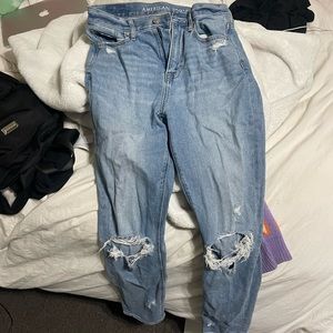 Light Blue Straight leg jeans